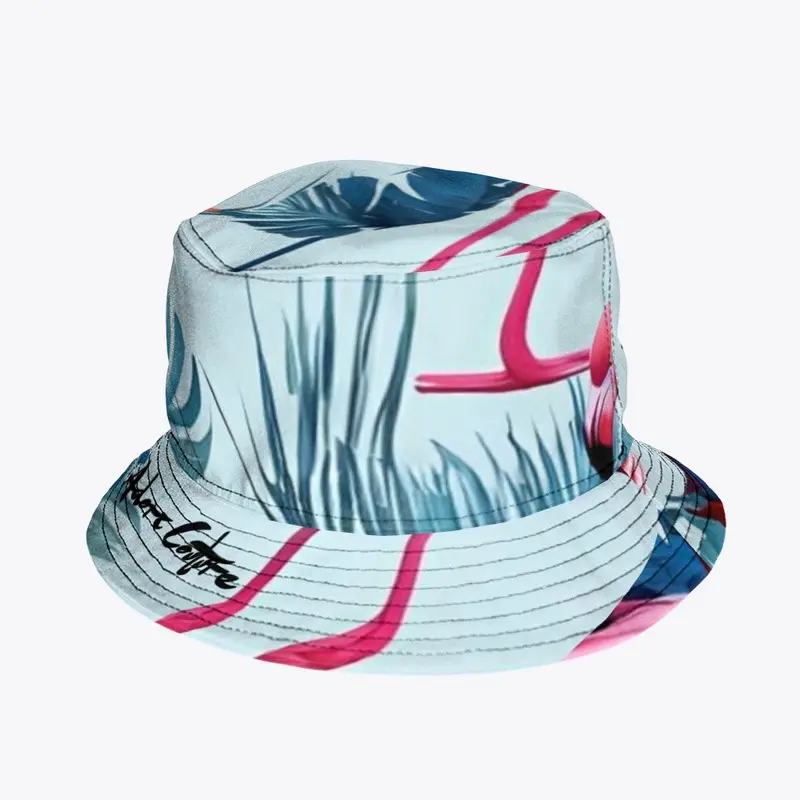 Adori Couture Flamingo San Bucket Hat