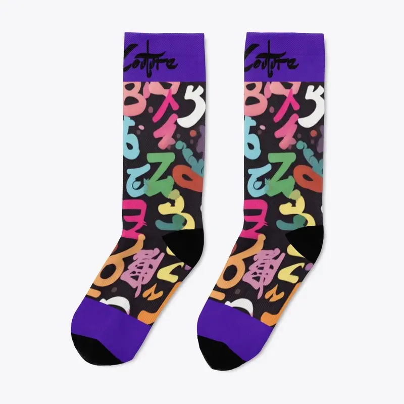 Adori Couture Unisex Crew Socks