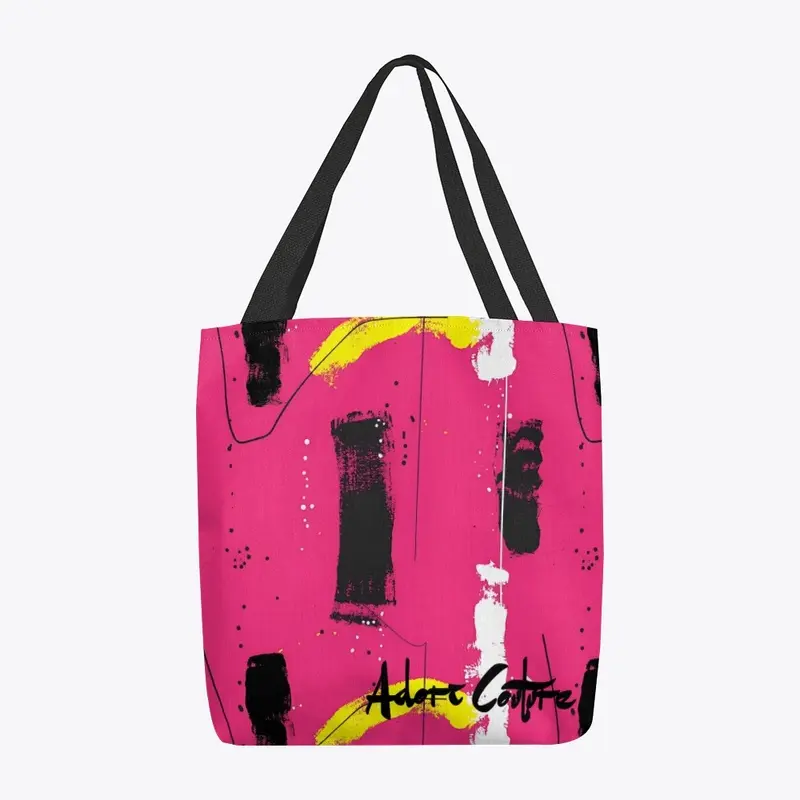 Adori Couture Pink Splash Tote