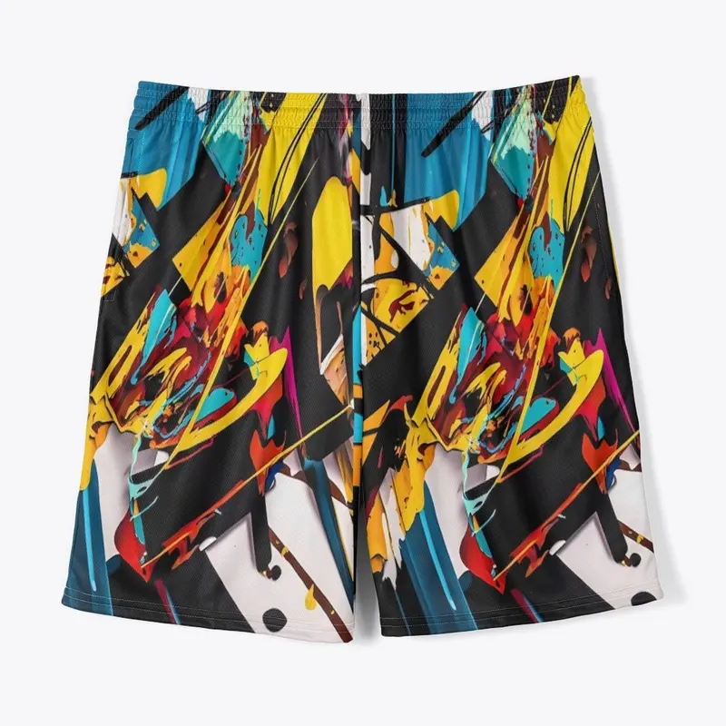 Adori Couture All Over Jersey Shorts