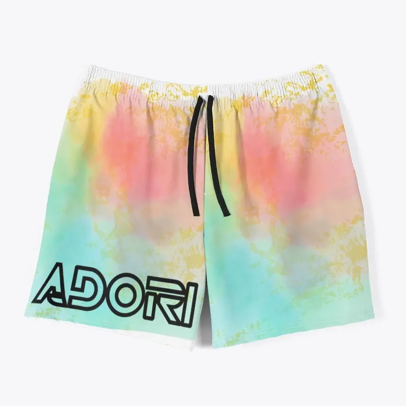 Adori Couture  Paint Splash Trunk Shorts