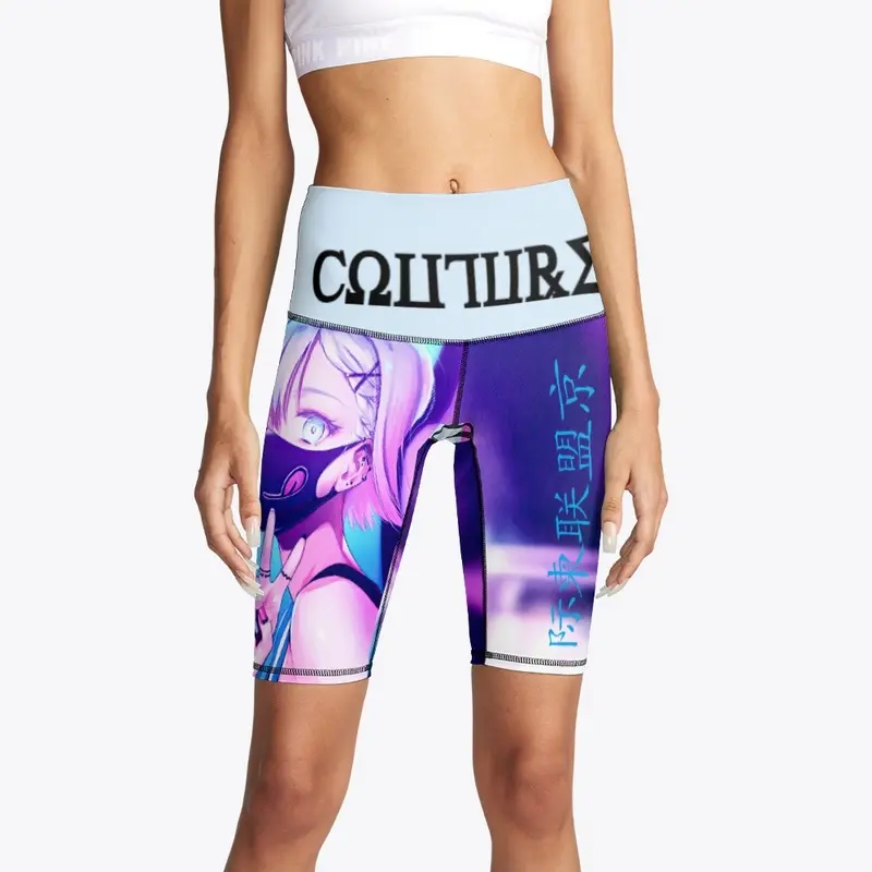 Adori Couture Womens Anime Biker