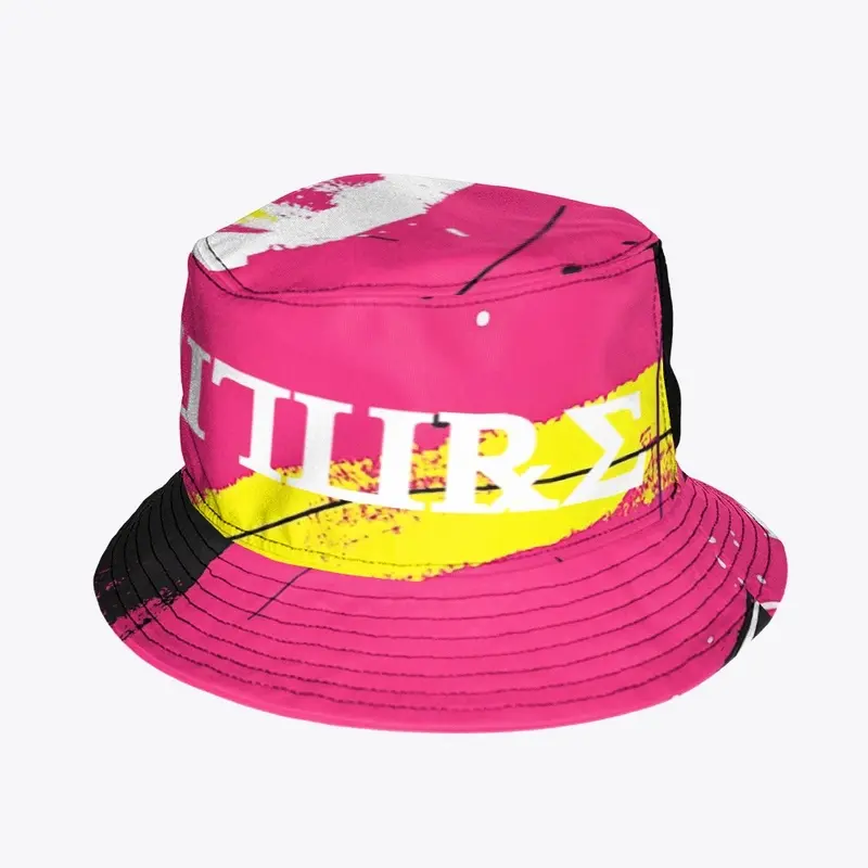 Adori Couture Splash Paint Bucket Hat